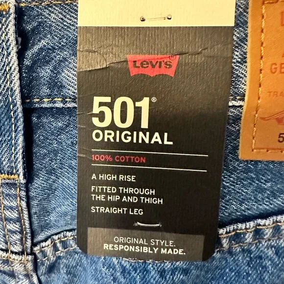 NWT LEVI 501 ORIGINAL - Picture 5 of 7